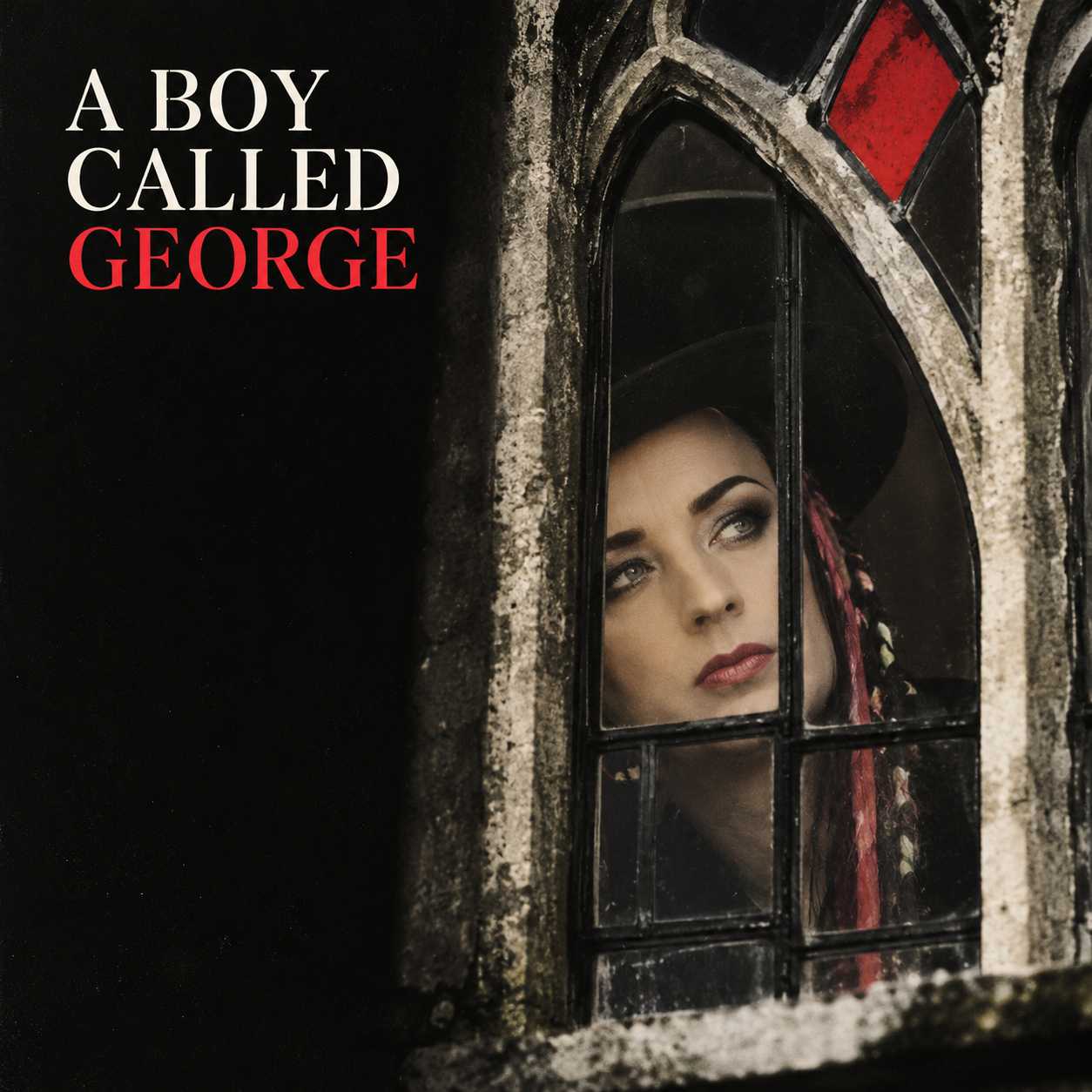 Gothic Window, Boy George Portrait